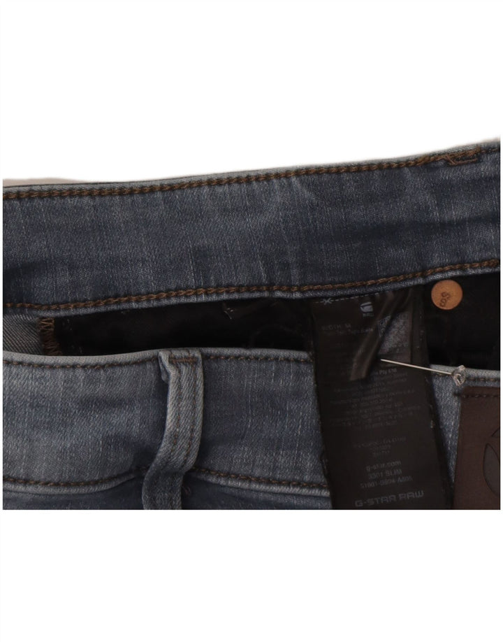Ανδρικό Slim Jeans G-Star W34 L30 Blue Polyester