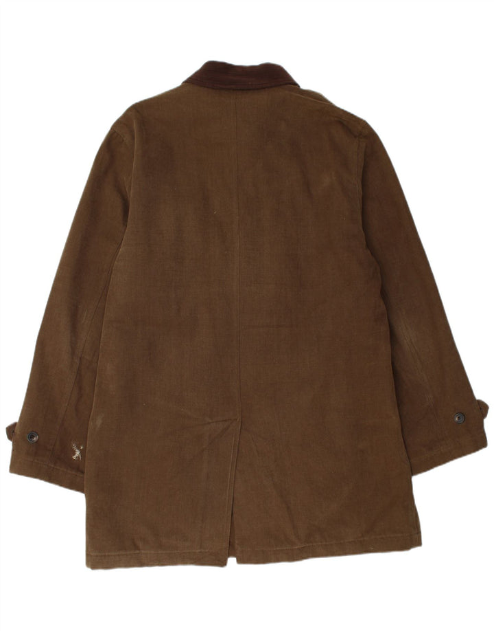 Ανδρικό παλτό Magee UK 42 Large Khaki Cotton