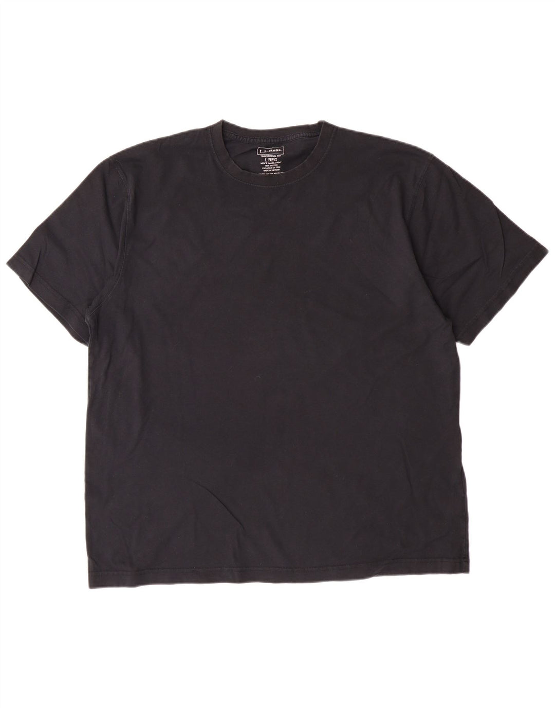 L.L.Bean Ανδρικό T-Shirt Traditional Fit Top μεγάλο μαύρο βαμβακερό