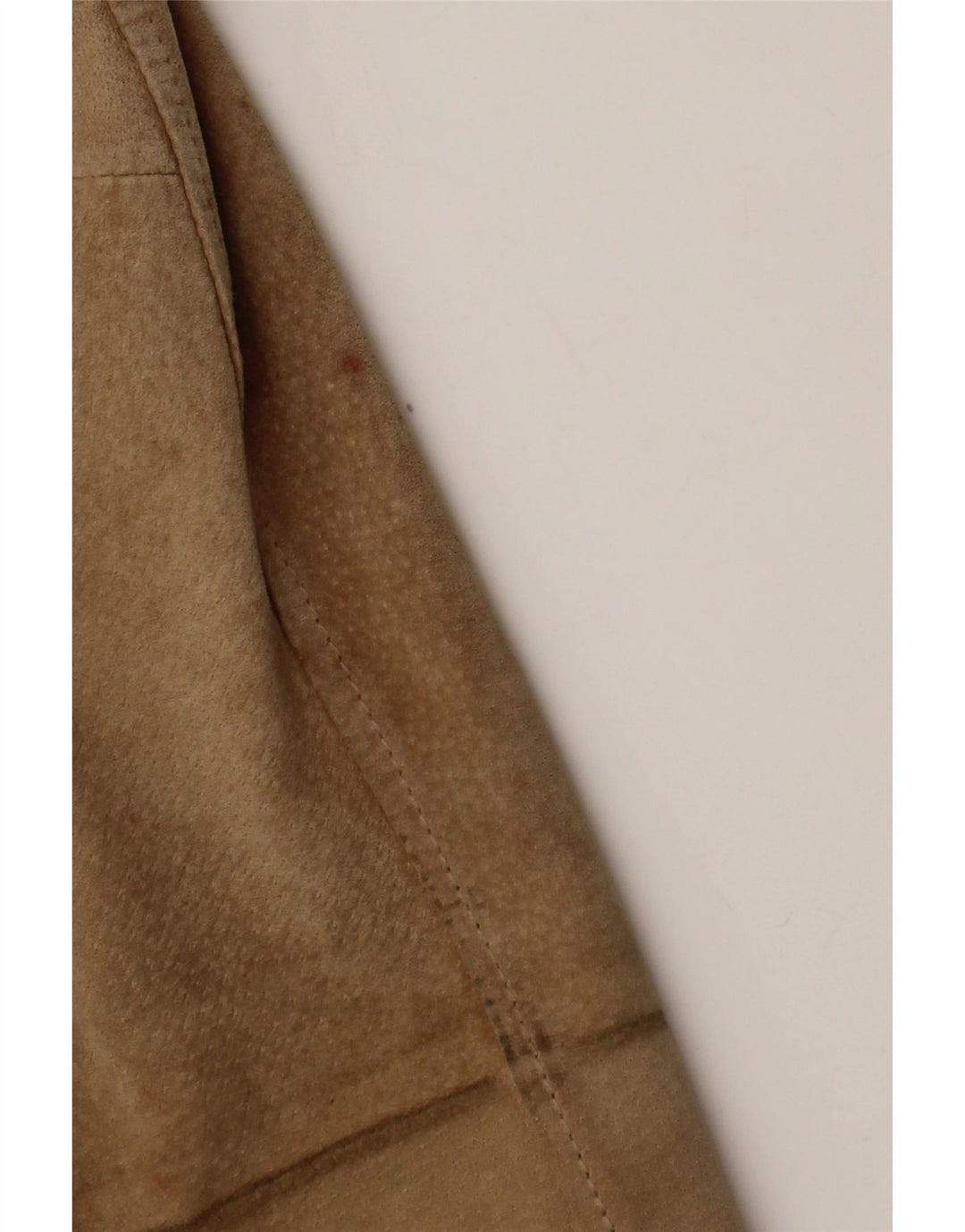 Vintage Γυναικείο Suede Jacket IT 48 XL Beige Leather