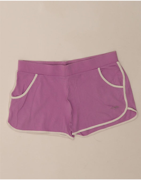 Lotto Womens Sport Shorts UK 14 Large  Pink