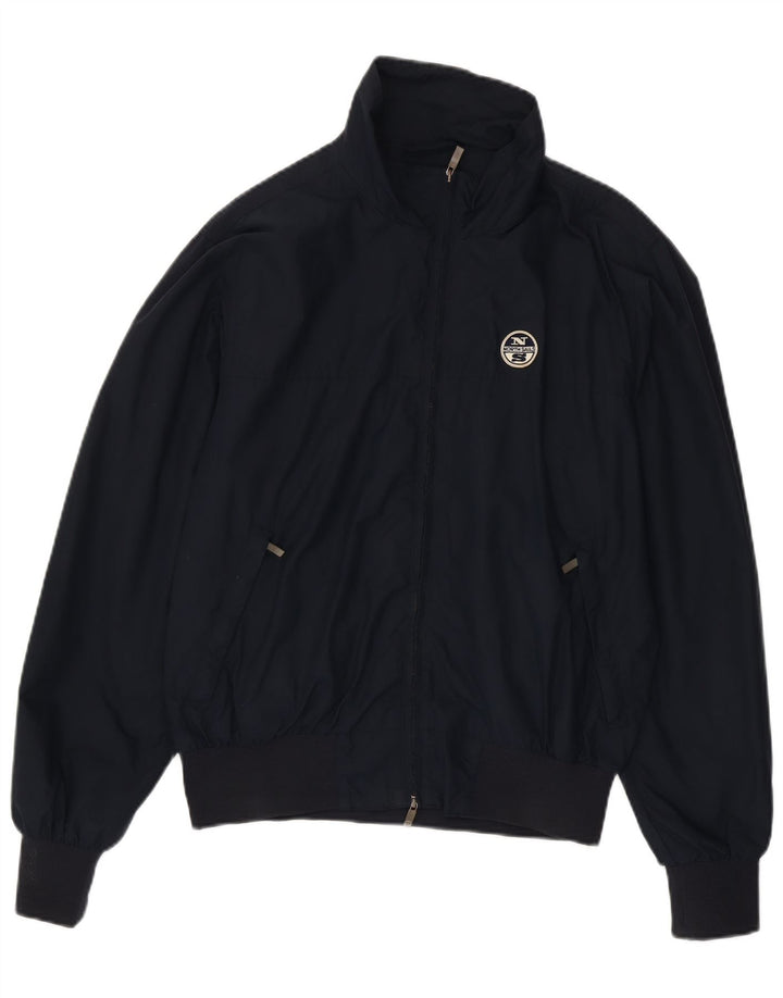 Ανδρικό μπουφάν North Sails Bomber UK 40 Large Navy Blue Polyamide