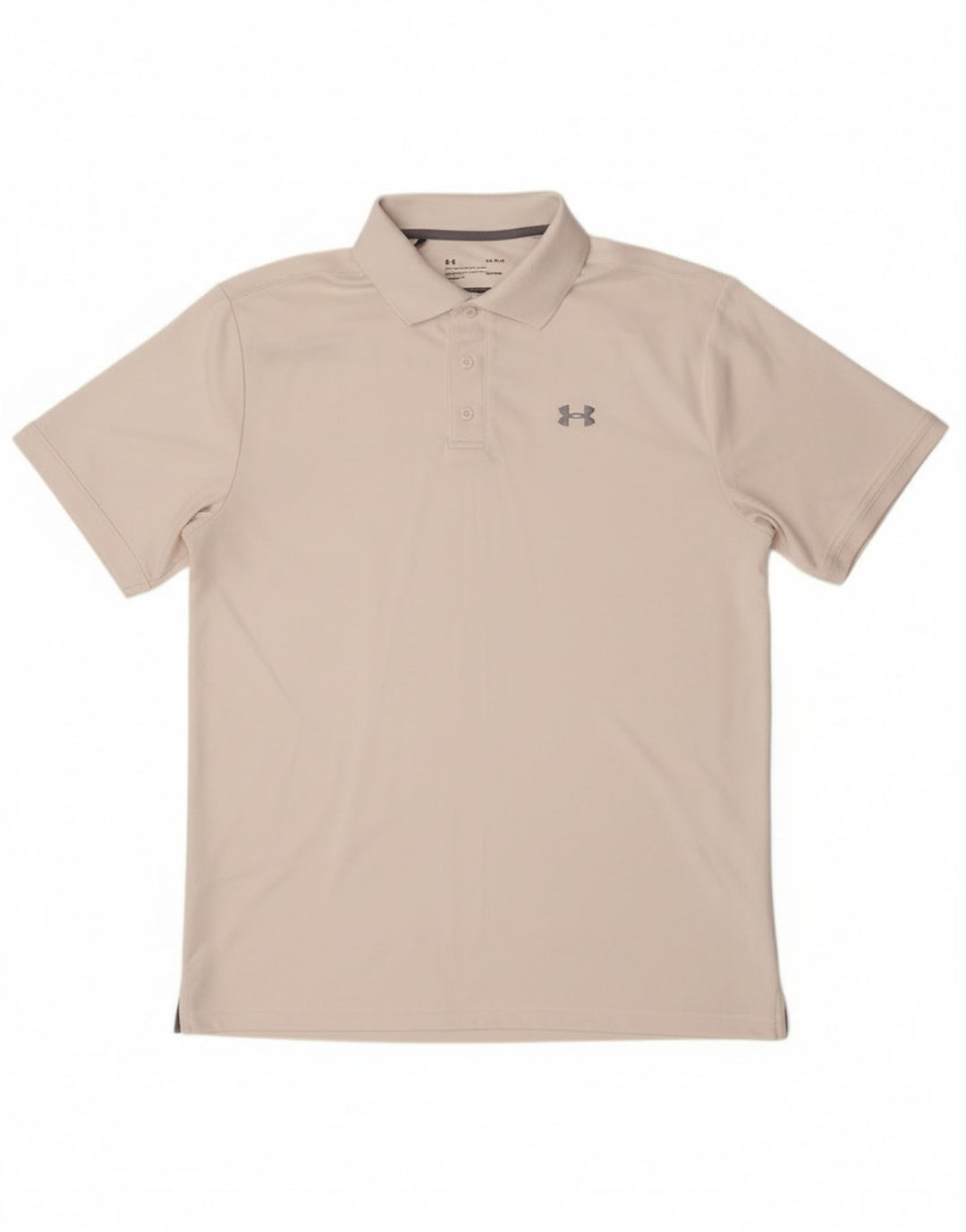 Under Armour Ανδρικό Heat Gear Polo πουκάμισο μεγάλο λευκό πολυεστέρα
