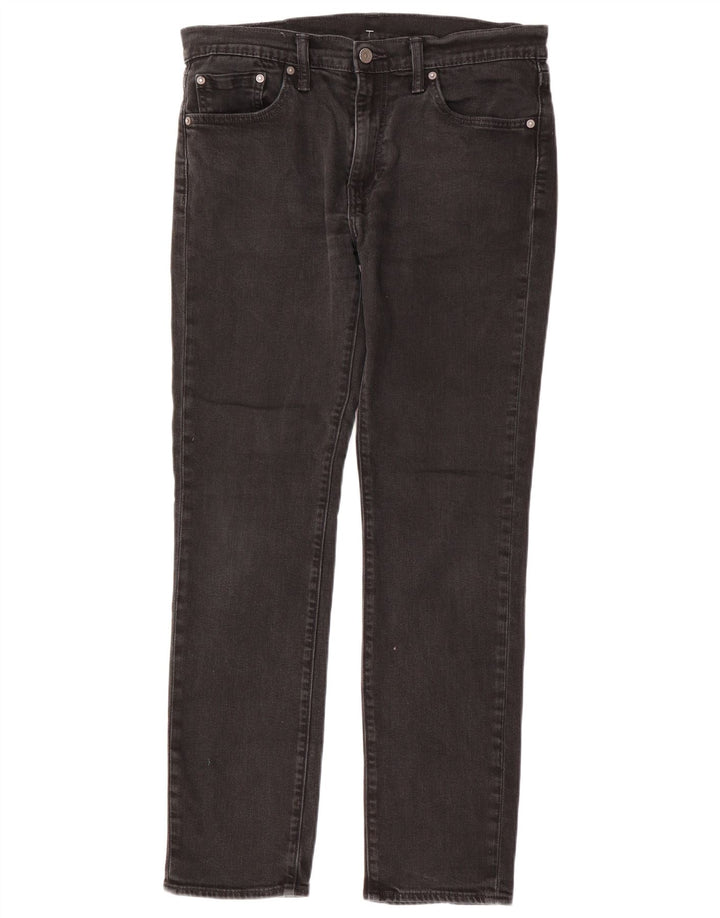Levi's Mens 511 Slim Jeans W33 L32 Γκρι βαμβακερό