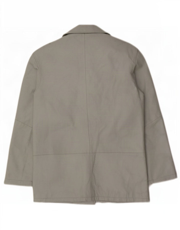 Sinequanone γυναικείο δερμάτινο μπουφάν Utility UK 10 Small Grey