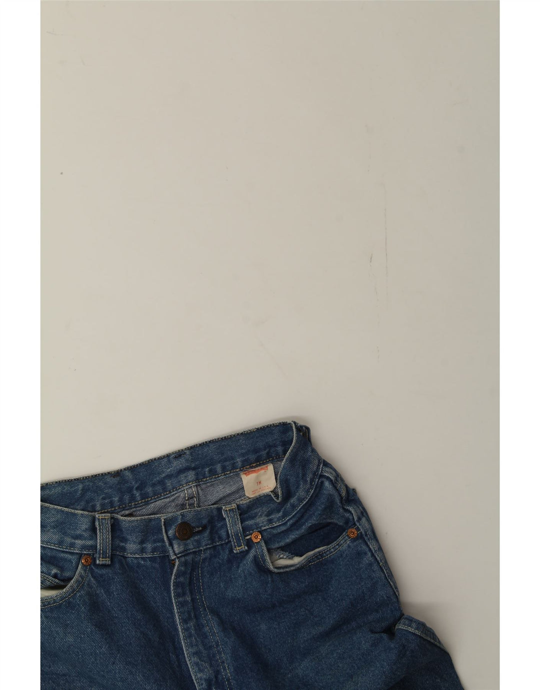 LEVI'S Womens Slim Jeans US 7 Medium W26 L30 Blue Vintage Levi's and Second-Hand Levi's from Messina Hembry 