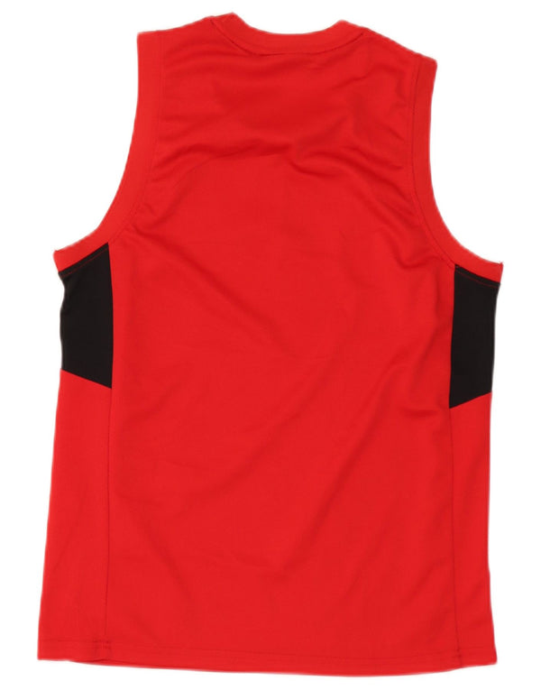 Ανδρικό γραφικό γιλέκο Fila Top Small Red Colourblock Πολυεστέρας