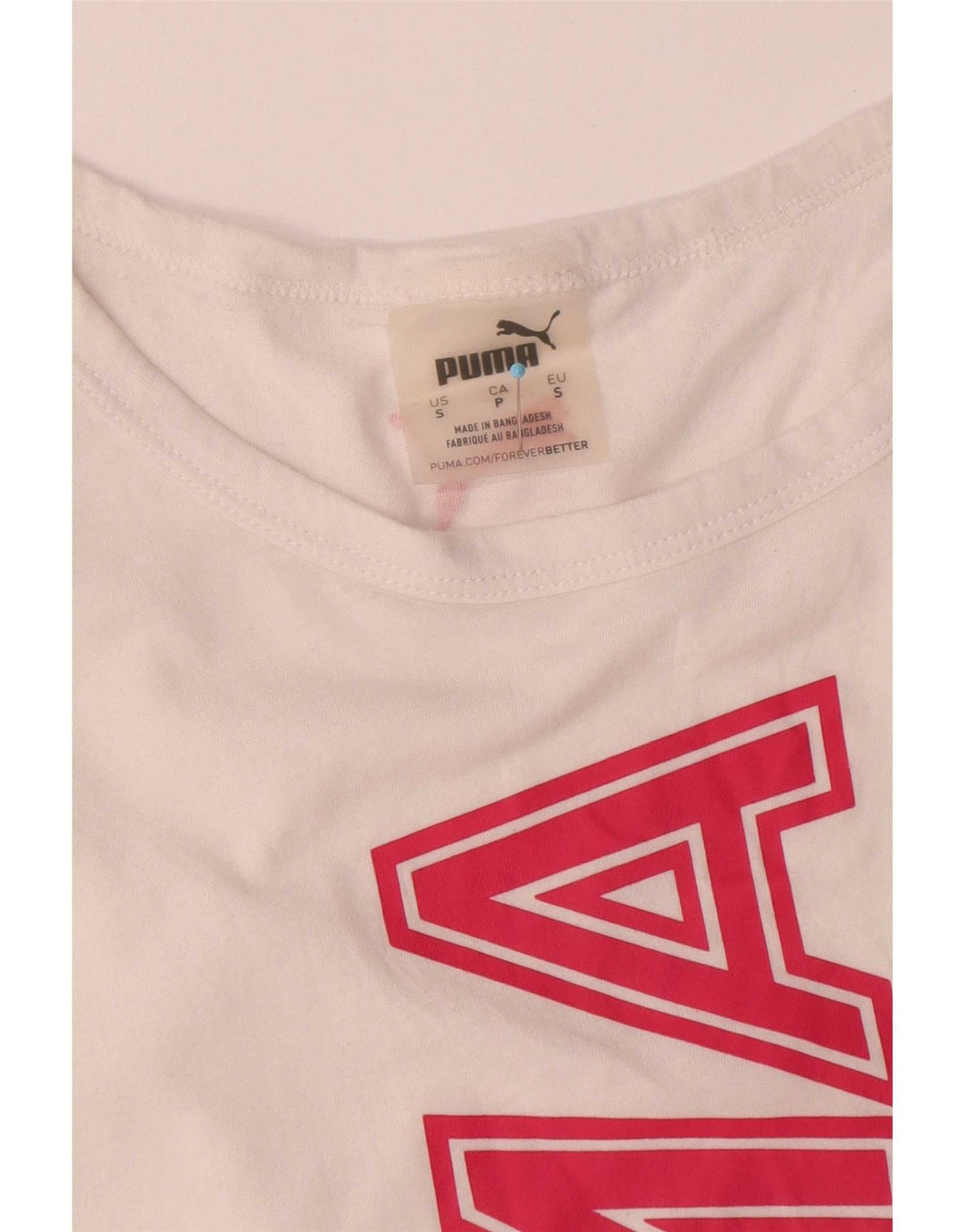 Puma Γυναικείο Γραφικό Γιλέκο UK 10 Μικρό Βαμβακερό