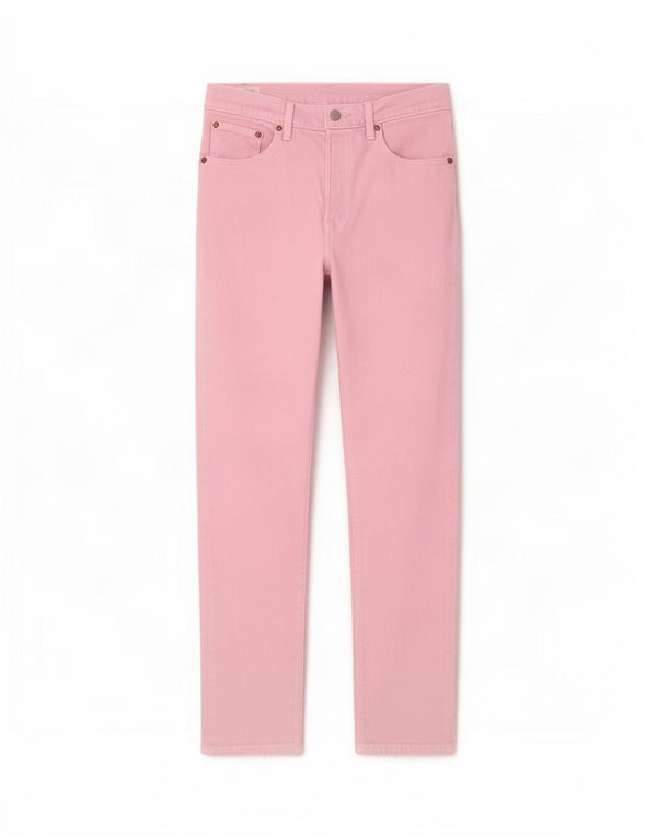 Levi's Womens 501 Straight Jeans W28 L29 Pink