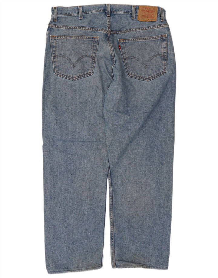 Levi's Mens 505 Regular Fit Straight Jeans W40 L32 Μπλε βαμβακερό