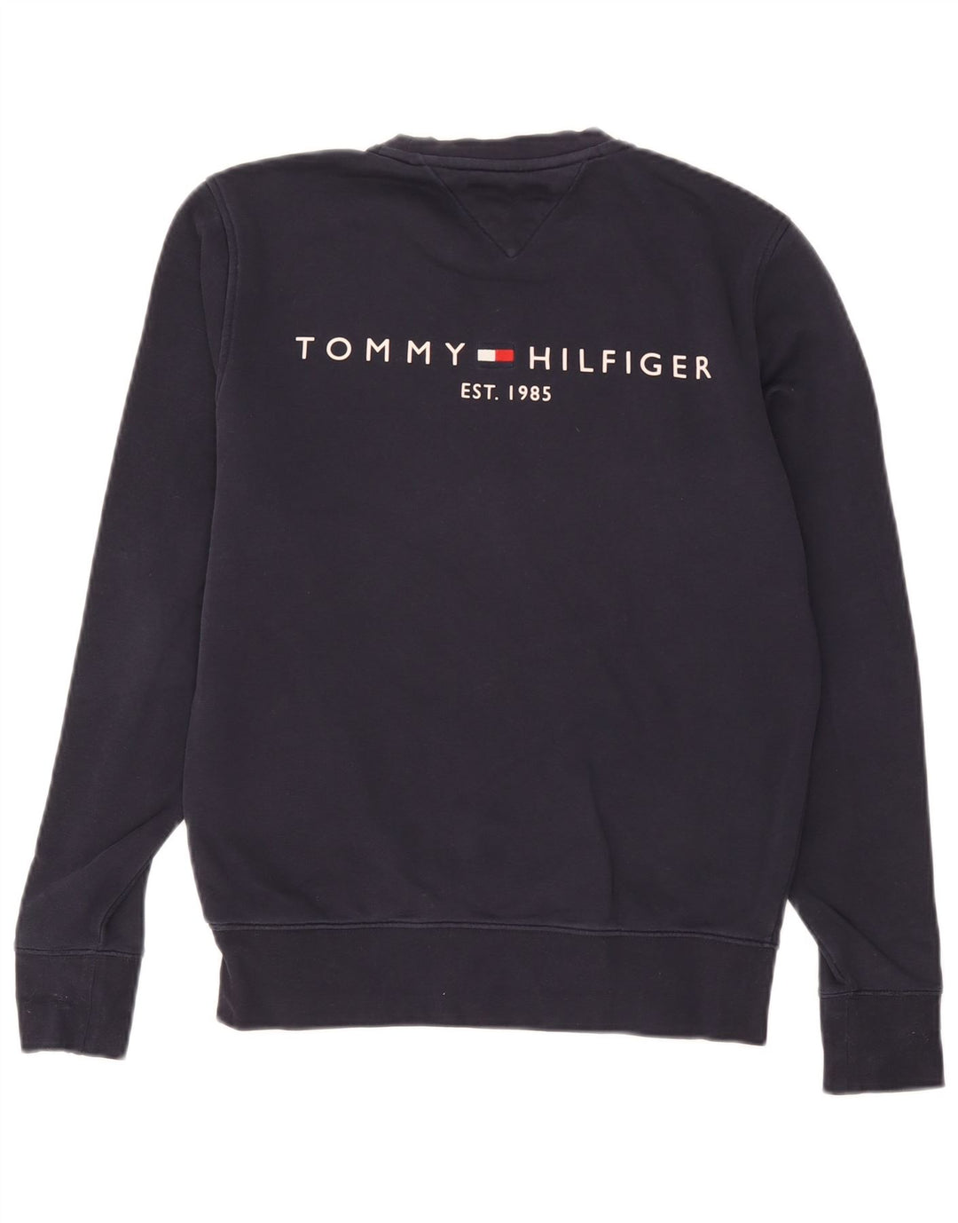Ανδρικό φούτερ Tommy Hilfiger Jumper Μεσαίο μπλε βαμβακερό
