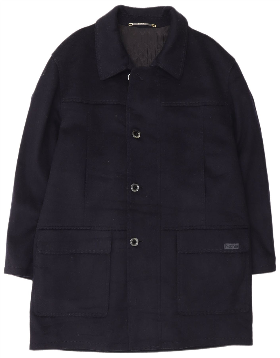 Ανδρικό πανωφόρι Dolomiten IT 52 XL Navy Blue Wool