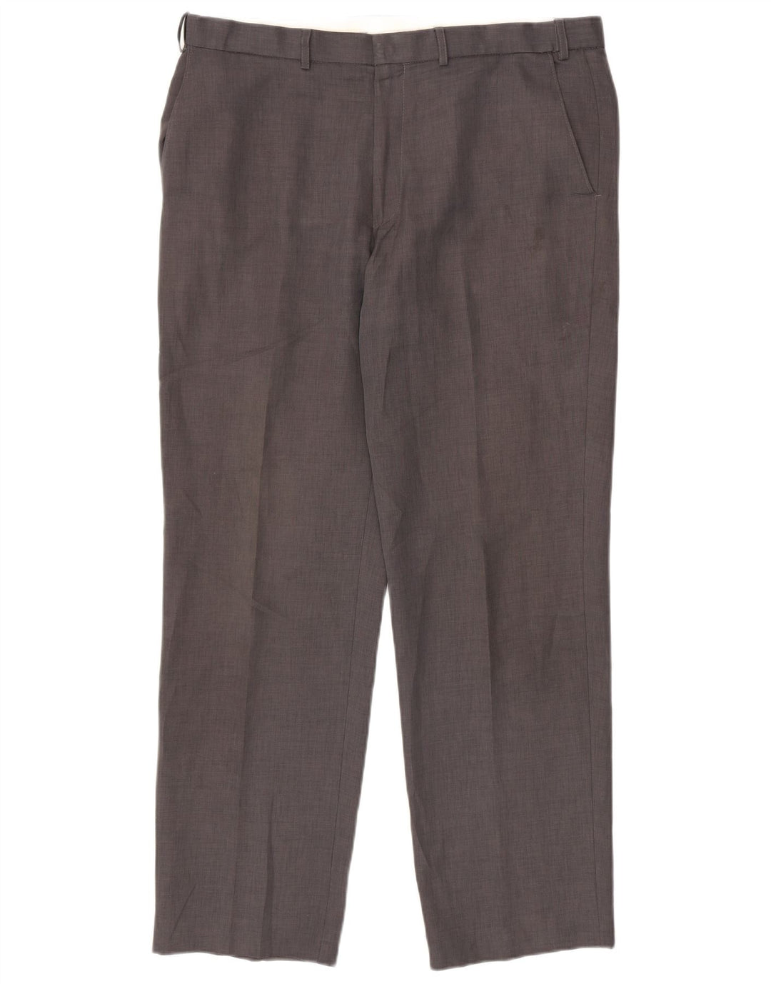Marks & Spencer Ανδρικό ίσιο παντελόνι Chino W38 L33 Grey Polyester