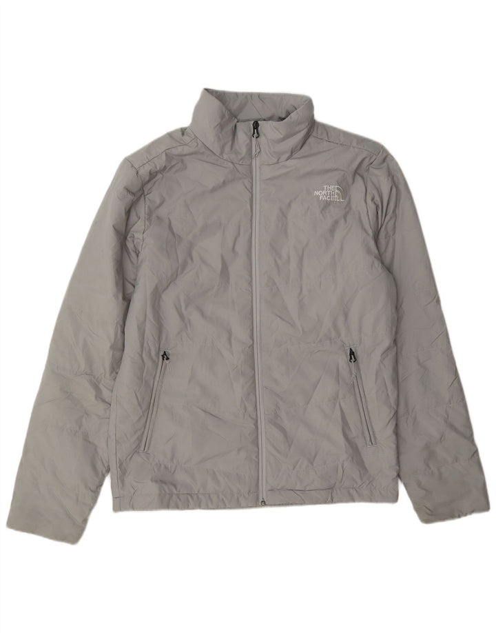 Ανδρικό μπουφάν με επένδυση North Face UK 36 Small Grey Polyester