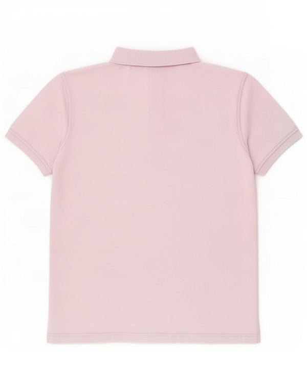 Benetton ανδρικό μπλουζάκι πόλο 2XL μωβ βαμβακερό