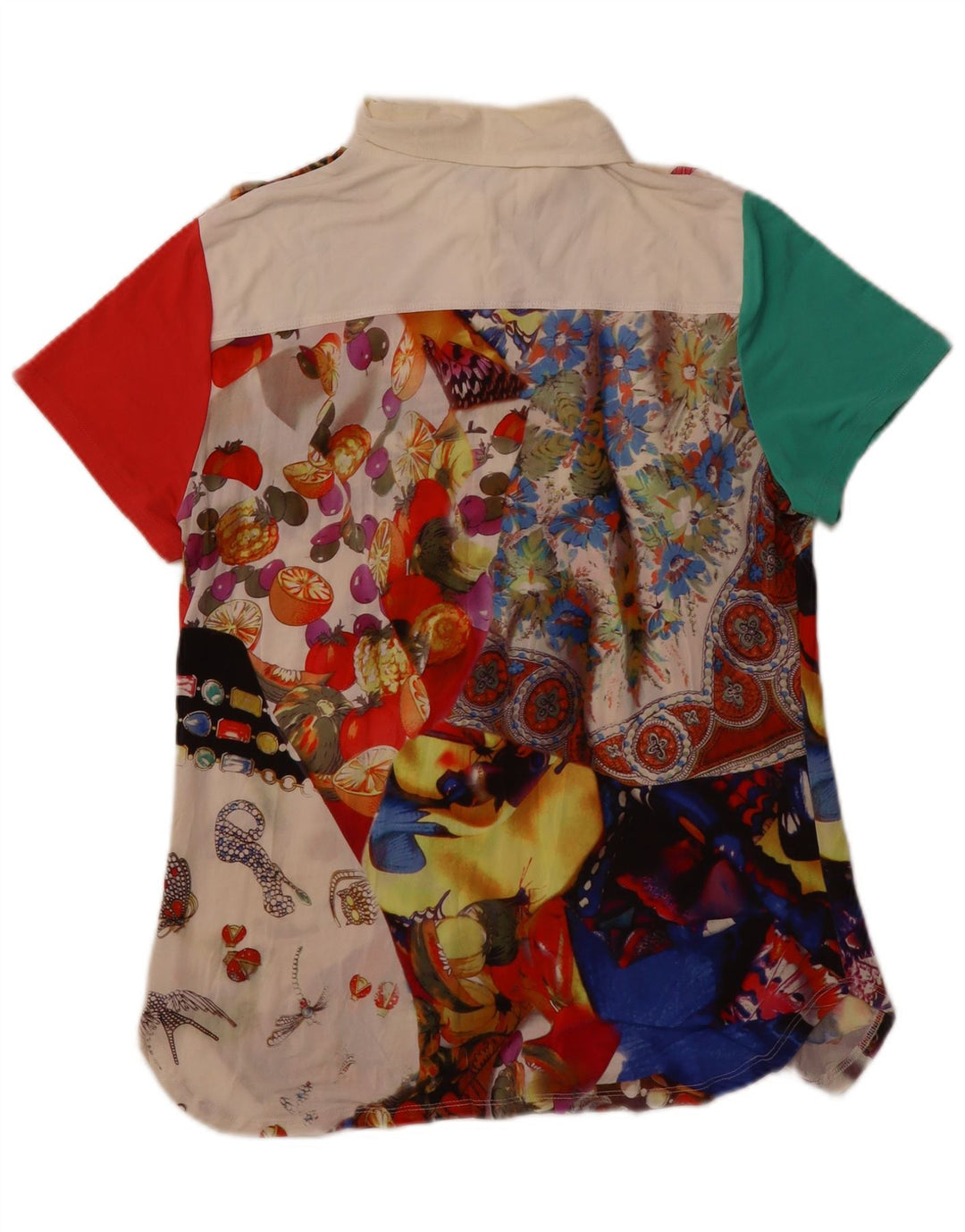 BAGARRY Γυναικείο πουλόβερ Μπλούζα UK 12 Medium πολύχρωμο Patchwork