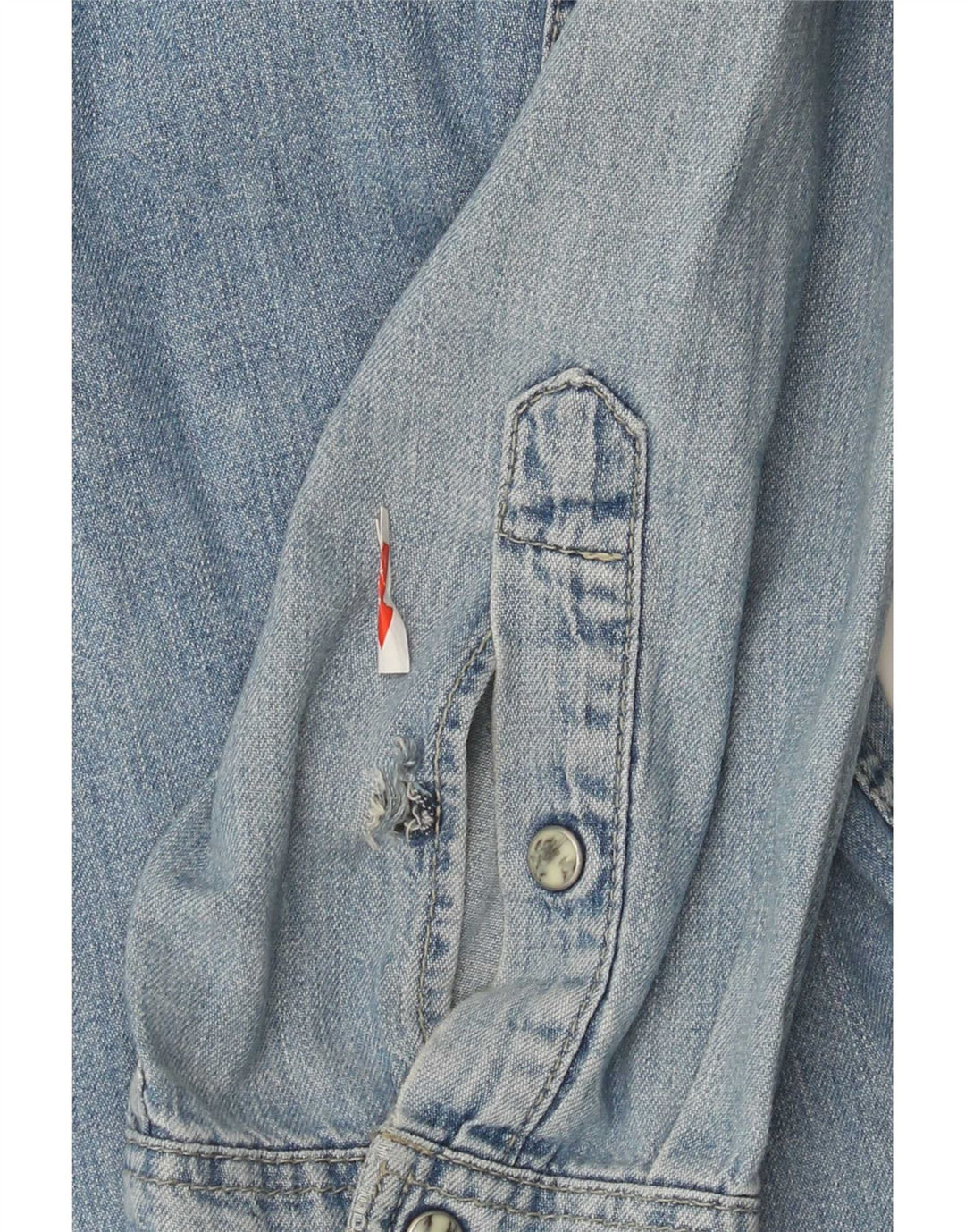 Ανδρικό τζιν πουκάμισο Wrangler 2XL Μπλε βαμβακερό