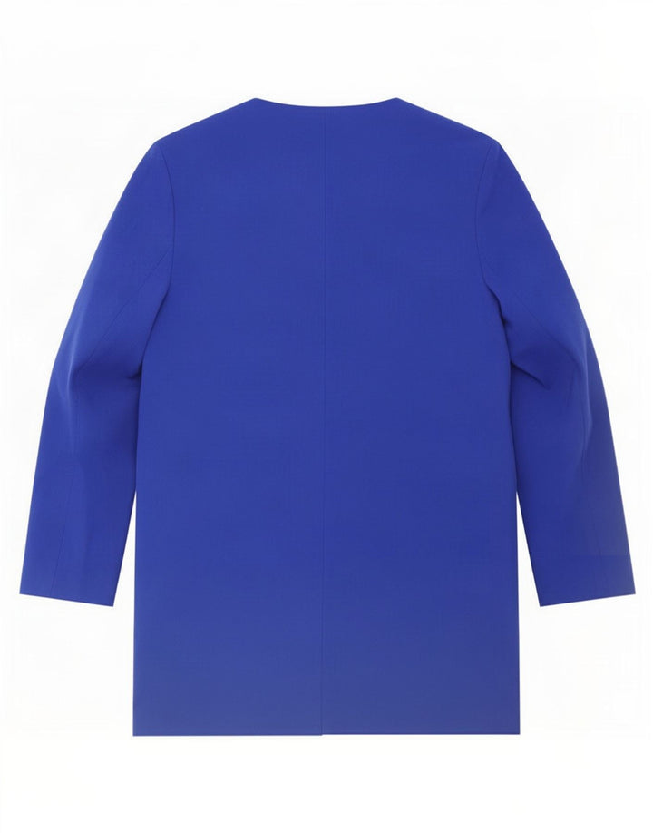 Marks & Spencer Γυναικείο Πανωφόρι UK 8 Small Blue Viscose