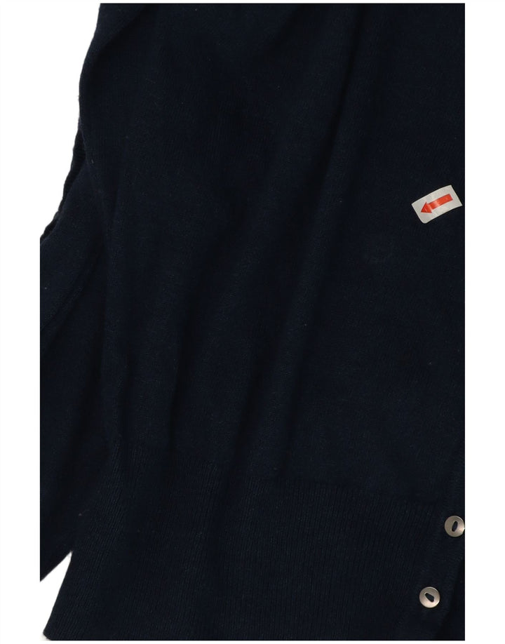 Γυναικεία ζακέτα Marks & Spencer UK 12 Medium Navy Blue Viscose