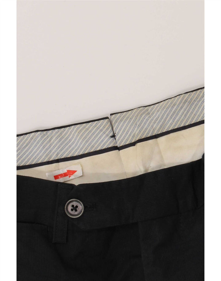Massimo Dutti Ανδρικό κανονικό παντελόνι Chino Medium W31 L29 Navy Blue Cotton