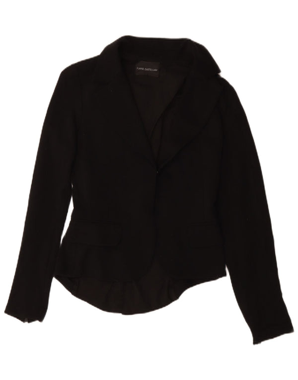 Flavio Castellani Γυναικείο σακάκι UK 14 Medium Black