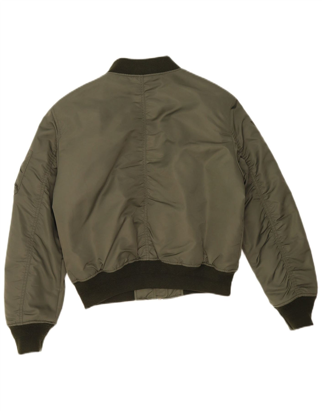 Superdry γυναικείο υπερμεγέθη MA-1 Flight Jacket UK 10 Small Khaki Colourblock