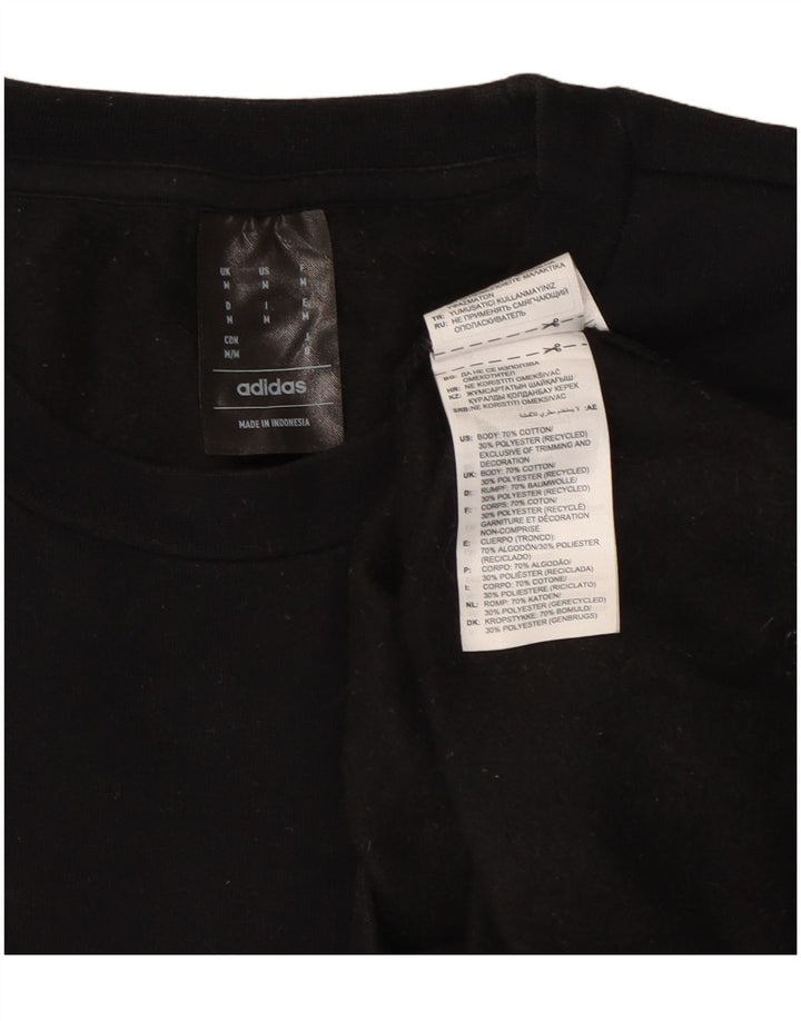 Ανδρικό φούτερ ADIDAS Jumper Μεσαίο μαύρο βαμβακερό