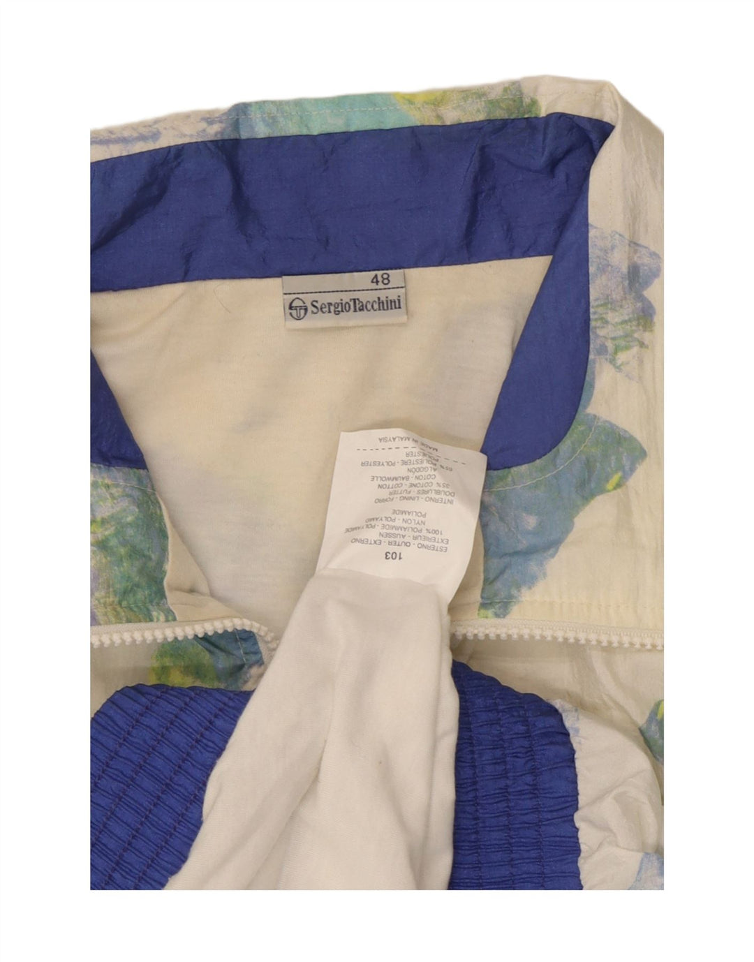 SERGIO TACCHINI Γυναικεία φόρμα υπερμεγέθη Μπουφάν IT 48 XL Λευκό