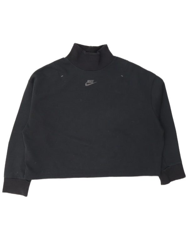 Γυναικεία φούτερ Nike Crop Jumper UK 10 Small Navy Blue