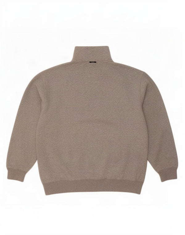 Ανδρικό φούτερ Nautica με φερμουάρ Jumper XL Γκρι βαμβακερό