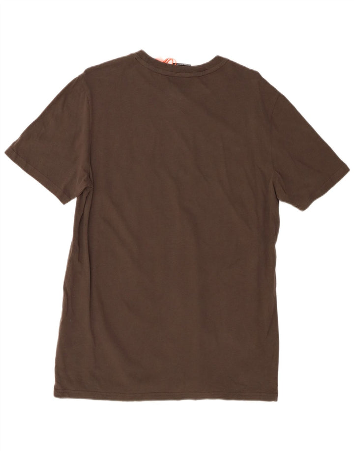 Ανδρικό γραφικό μπλουζάκι SUPERDRY Τοπ μεσαίο γκρι βαμβακερό