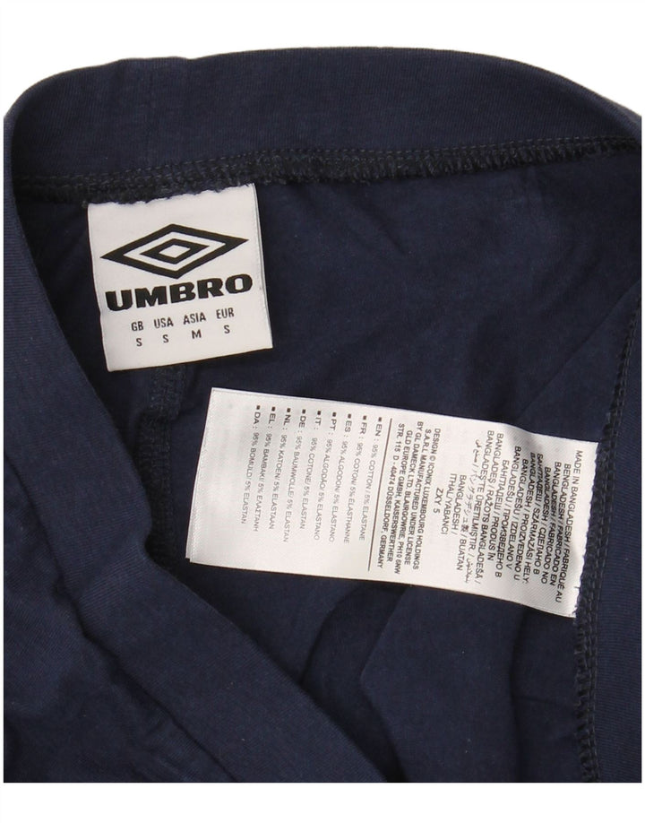 Γυναικείο Γραφικό Κολάν UMBRO UK 10 Smal Navy Blue Cotton