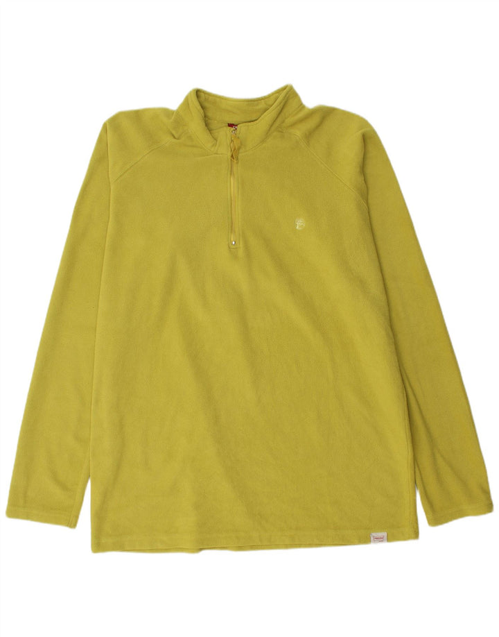 Carrera Ανδρικό φερμουάρ Fleece Jumper 2XL Πράσινο Πολυεστέρας