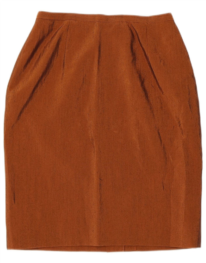 Erreuno Γυναικείο Σετ Φούστας 1 Κουμπιού 2 τεμαχίων IT 42 Medium W26 Brown Acetate
