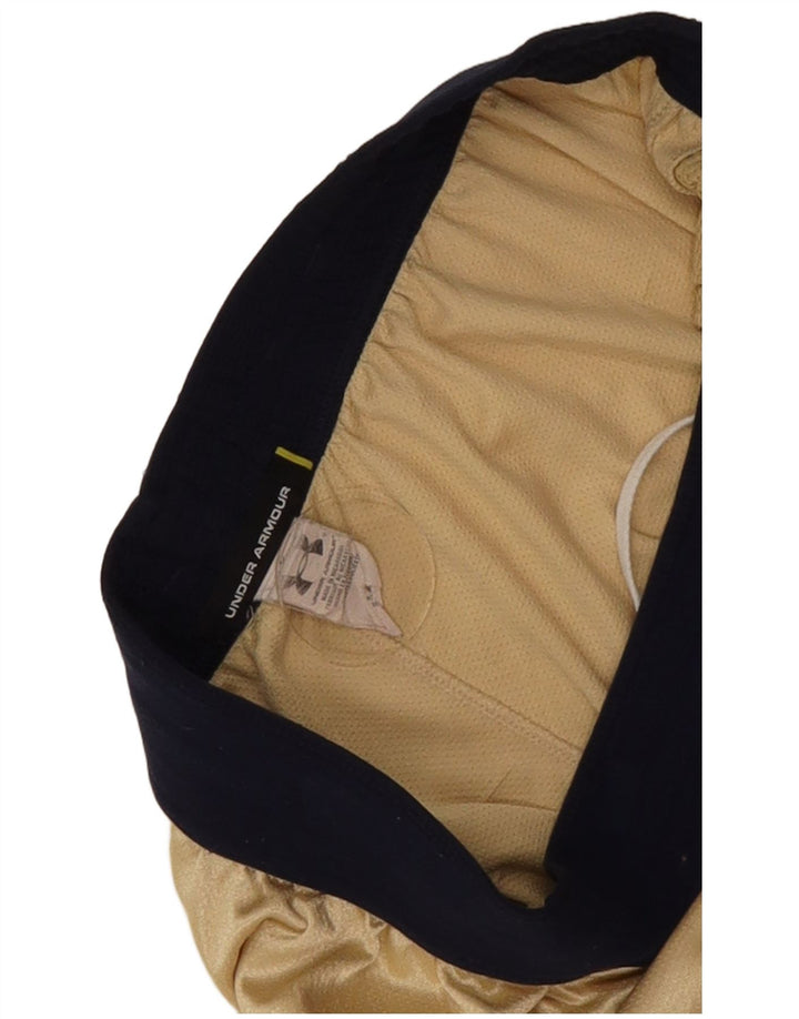 Ανδρικό γραφικό αθλητικό σορτς Under Armour Μεγάλο χρυσό πολυεστέρα