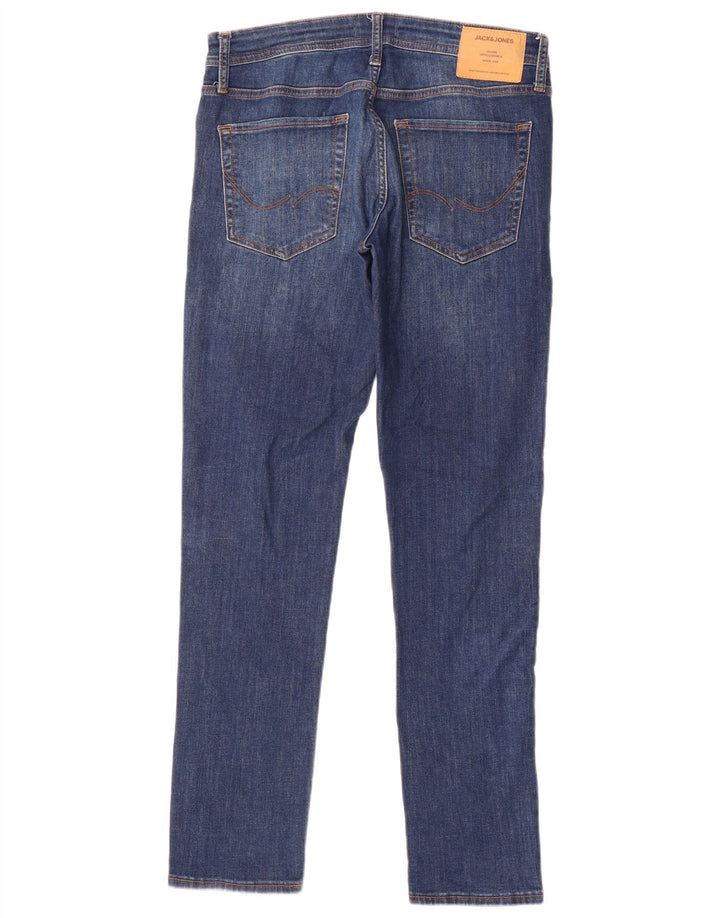 Jack & Jones Ανδρικό Slim Jeans W32 L32 Μπλε βαμβακερό
