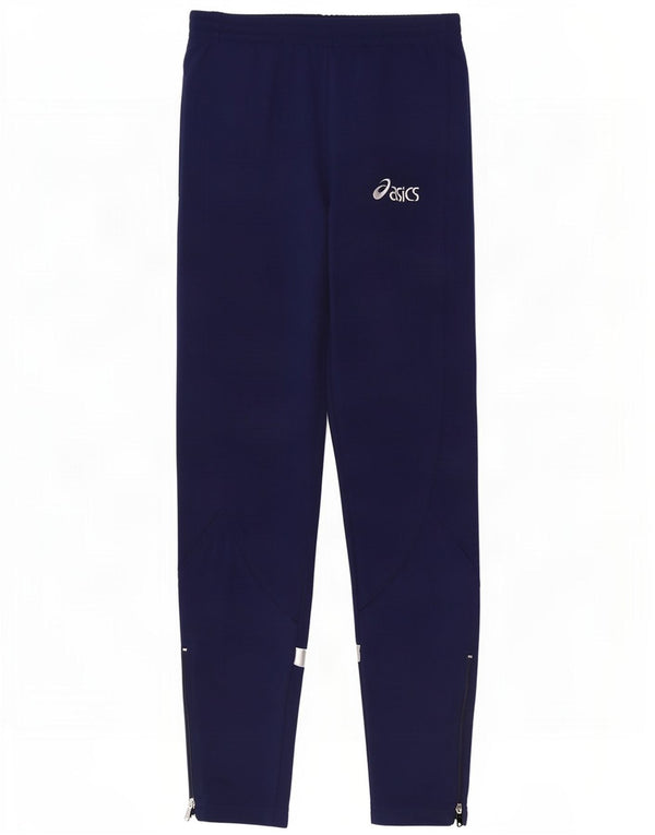 Παντελόνι αθλητικής φόρμας Asics Boys 12-13 ετών Medium Navy Blue Colorblock