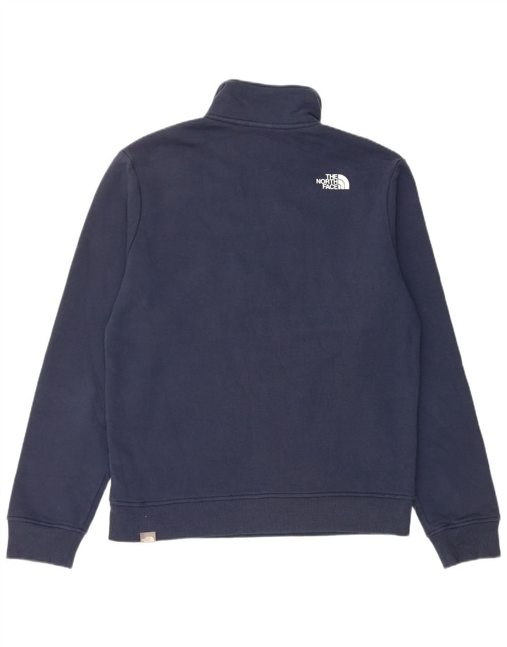 THE NORTH FACE Ανδρικό γραφικό φούτερ Jumper Medium Navy Blue Colourblock