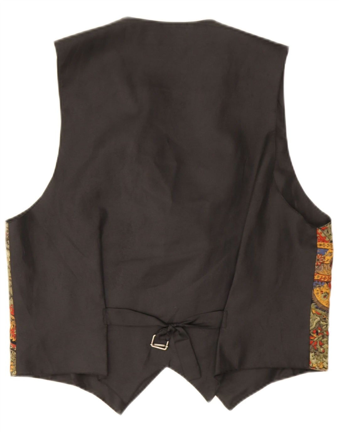 Vintage Ανδρικό Γιλέκο Μεσαίο Πολύχρωμο Paisley Viscose Retro