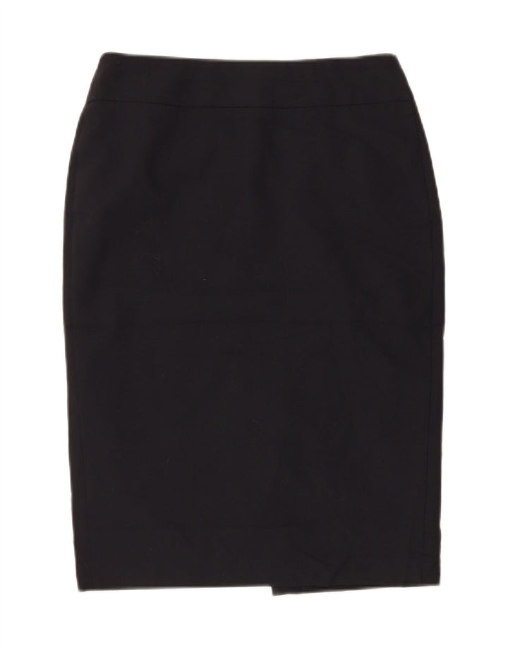 Marks & Spencer Γυναικεία Pencil Φούστα UK 10 Small W28 Navy Blue Polyester