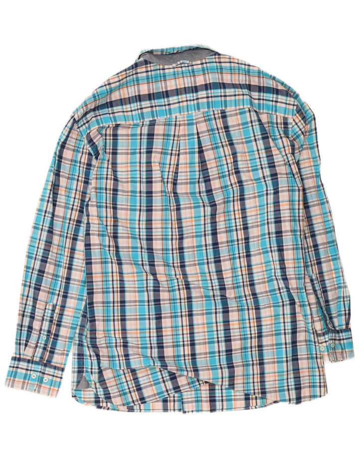Ανδρικό ψηλό πουκάμισο Tommy Hilfiger 2XL Μπλε βαμβακερό