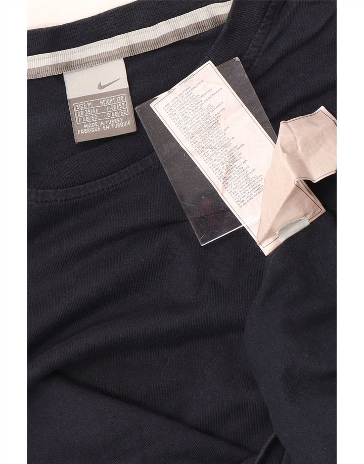 Ανδρικό μπλουζάκι NIKE μακρυμάνικο UK 39/41, μεσαίο μπλε βαμβακερό