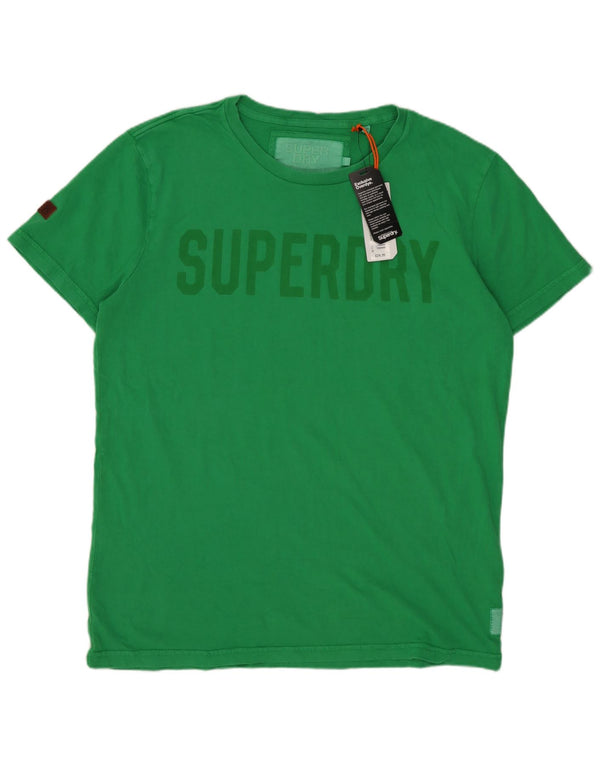 Ανδρικό γραφικό T-Shirt Superdry Top XL Πράσινο βαμβακερό