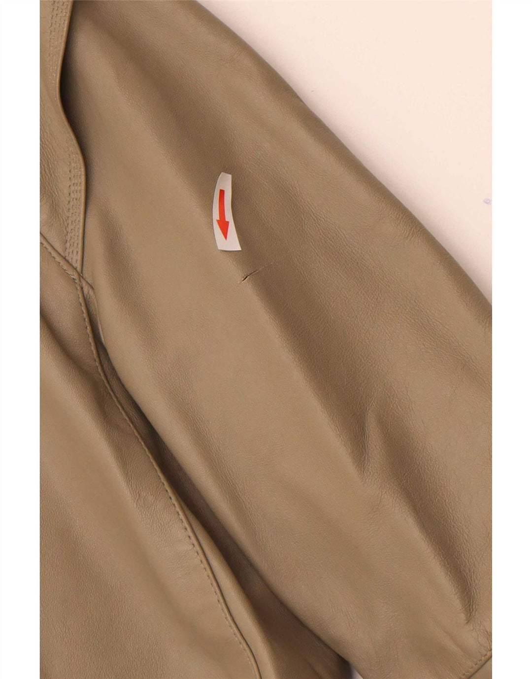 Vintage Γυναικείο Δερμάτινο Μπουφάν IT 44 Medium Grey Leather