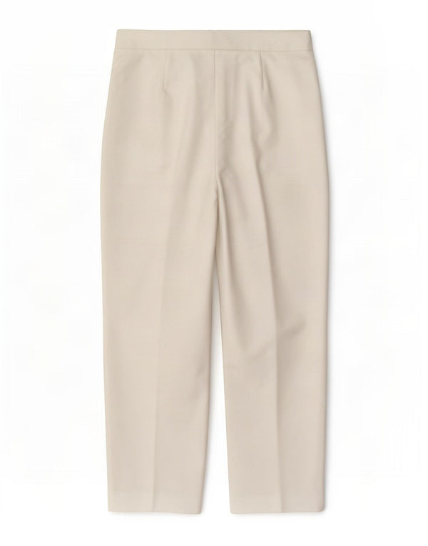 Marks & Spencer Γυναικείο Crop Cropped Παντελόνι UK 10 Small W27 L24 White