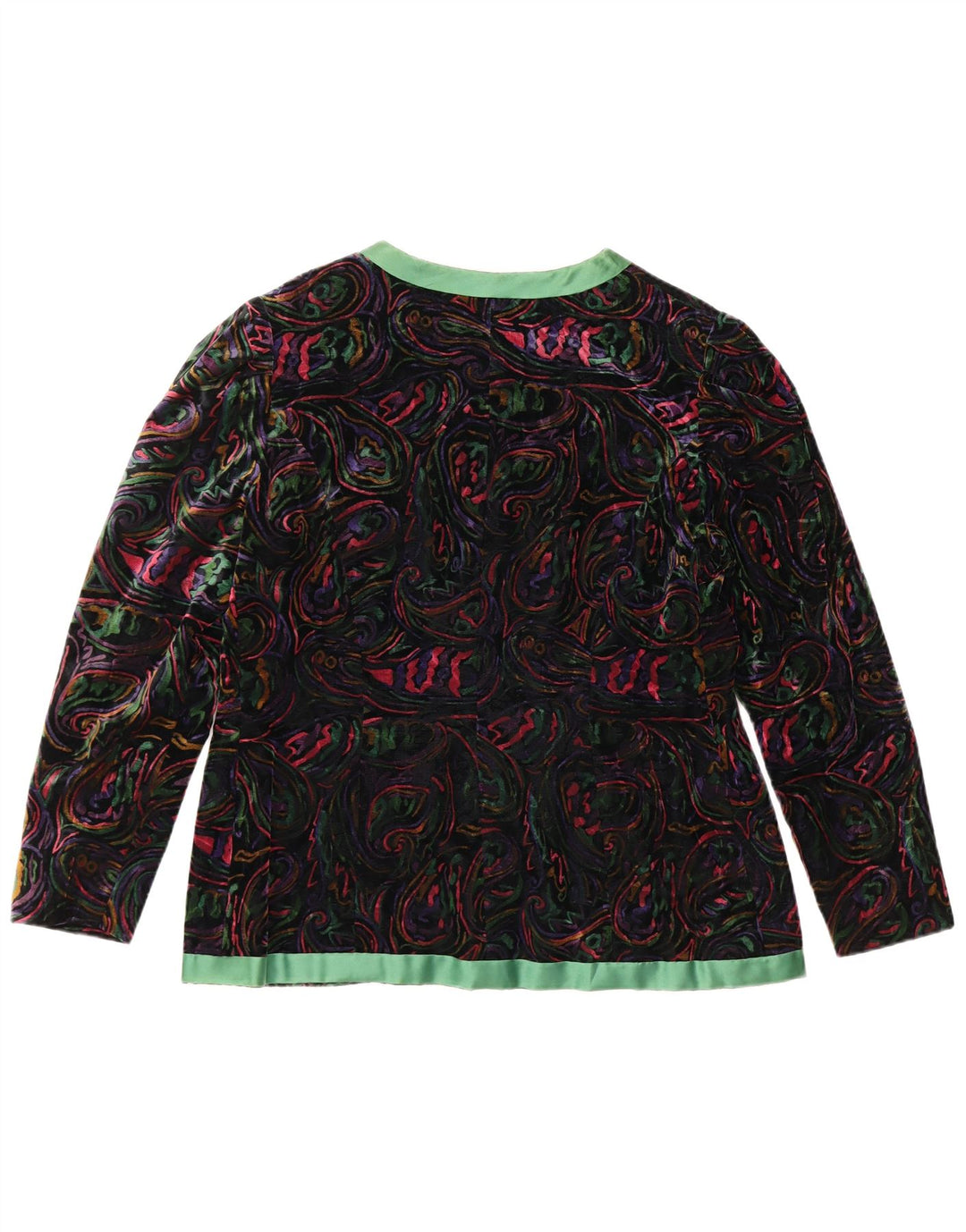 VINTAGE Γυναικείο Σετ Φούστας 2 τεμαχίων με 1 Κουμπί UK 12 Μεσαίο W32 Πολύχρωμο