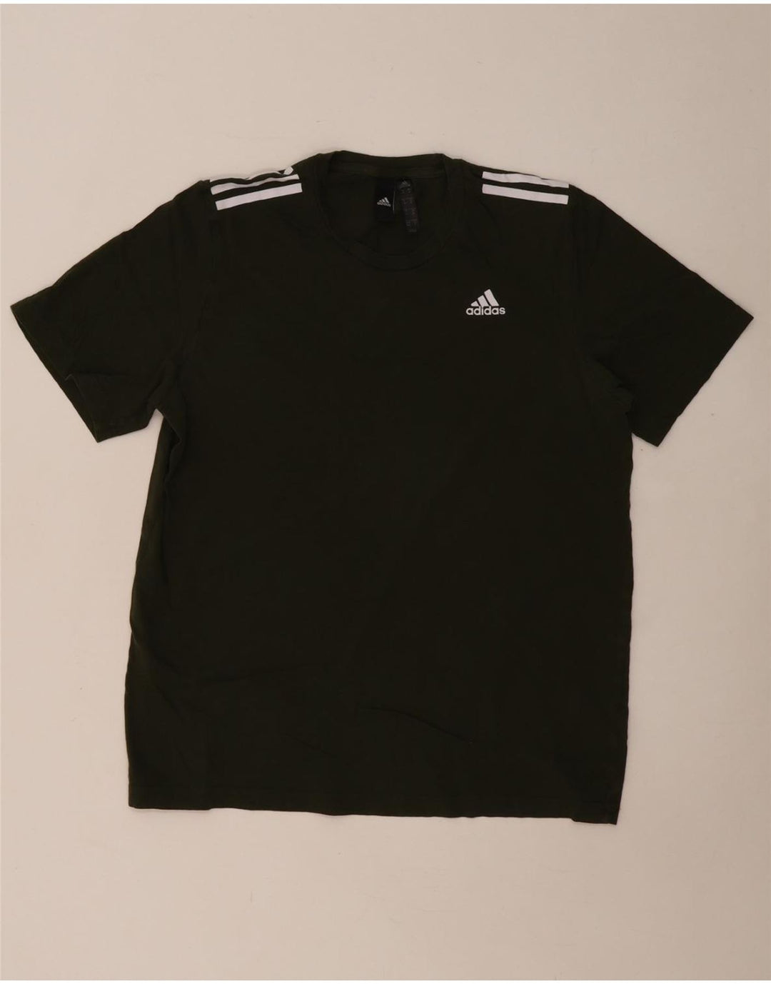 Ανδρικό T-Shirt ADIDAS Top Medium Khaki Cotton