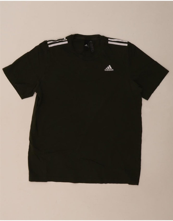 Ανδρικό T-Shirt ADIDAS Top Medium Khaki Cotton