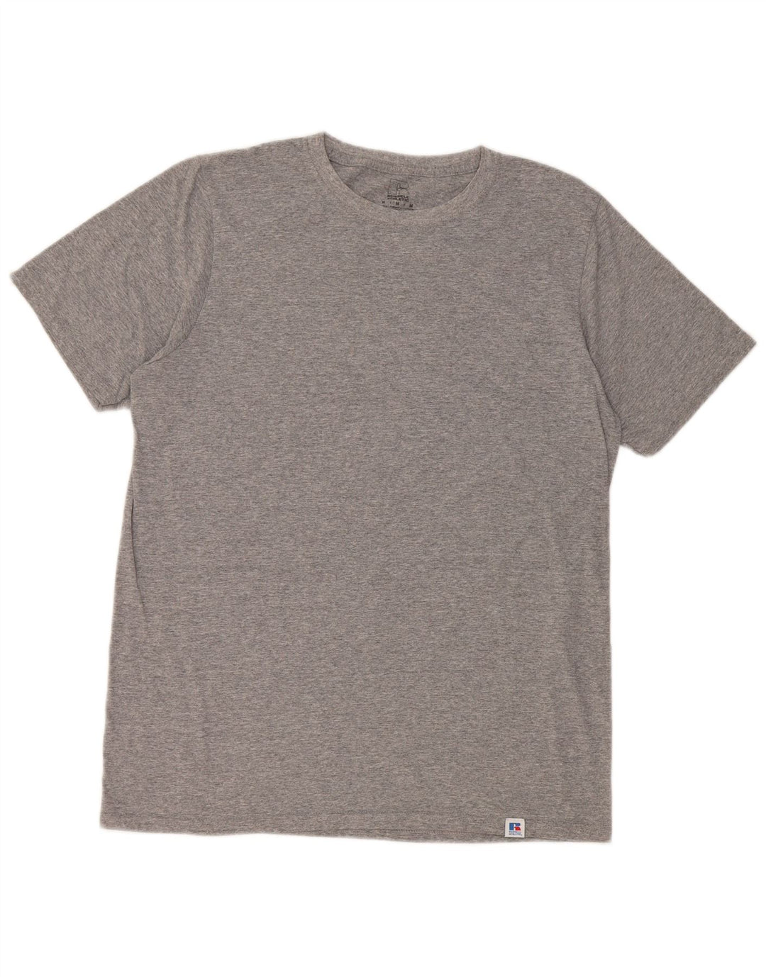 Ανδρικό T-Shirt Russell Athletic Top Βαμβακερό μεσαίο γκρι με φλύκταινες