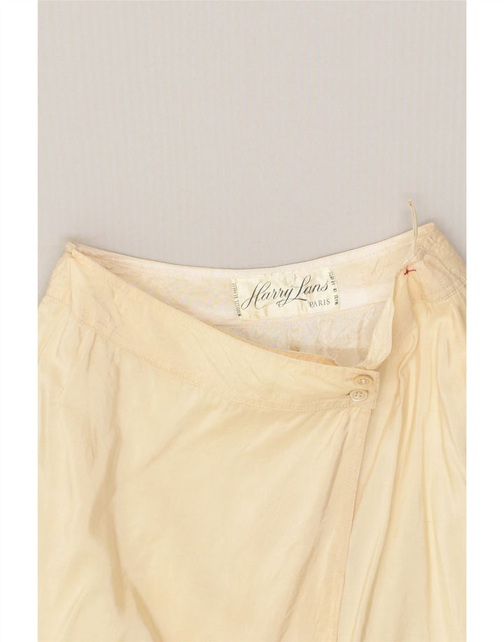 VINTAGE Womens Wrap Skirt W27 Small Beige | Vintage Vintage | Thrift | Second-Hand Vintage | Used Clothing | Messina Hembry 